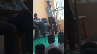 गांधी जयंति पर स्टाफ साथियो की फ़रमाइश 😊 👍 #kbsir saliya #kumar vishwas ke Geet #meapnegeetghjalo se