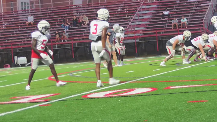 Bobby Irby and Bryson Woodruff Fall practice grind