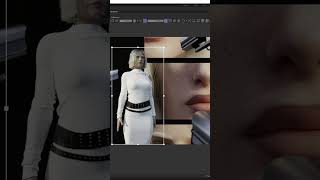 Belt, dress + necklaces from Marvelous Designer to Cinema4D 💫 #3dart #c4d #digitalfashion #clo3d