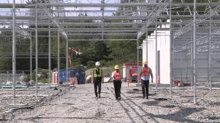 Tantalus Labs' massive greenhouse marijuana operation under construction