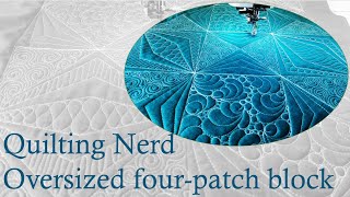 Famous Quilting strategies – how to quilt an oversized four patch block on your domestic machine Net Worth