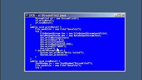 62.Java Certification-Chapter08.java.io & java.text-Lesson2.Stream Input & Output