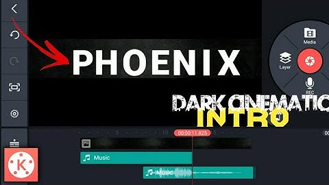 ✔ HOW TO MAKE DARK CINEMATIC INTRO ON KINEMASTER | EASY | TUTORIAL | PHOENIX HEAT GAMING