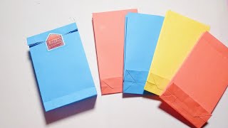 DIY | Cách làm TÚI GIẤY gói hàng siêu dễ | Tự làm túi gói quà tại nhà | Paper bag | Haan channel