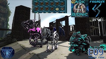 Desert Cave Chitin Run - Project K and Ark Bionic! E09 Tek Playthrough - Ark Survival Evolved Season