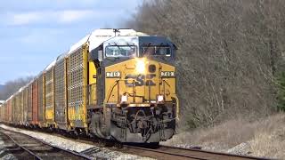 Information CSX ES44AH 749 w/ Nice K5HL Leads Q237-08 on 2/8/20 Guide