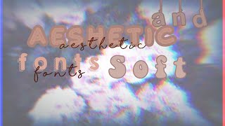 🌹Aesthetic & soft fonts🌹 screenshot 2