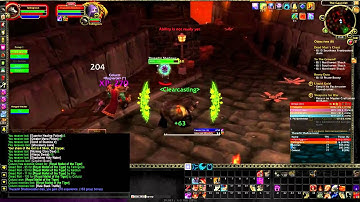 WoW: Tidy Plates: Threat Plates, Bear Tanking (Stratholme)