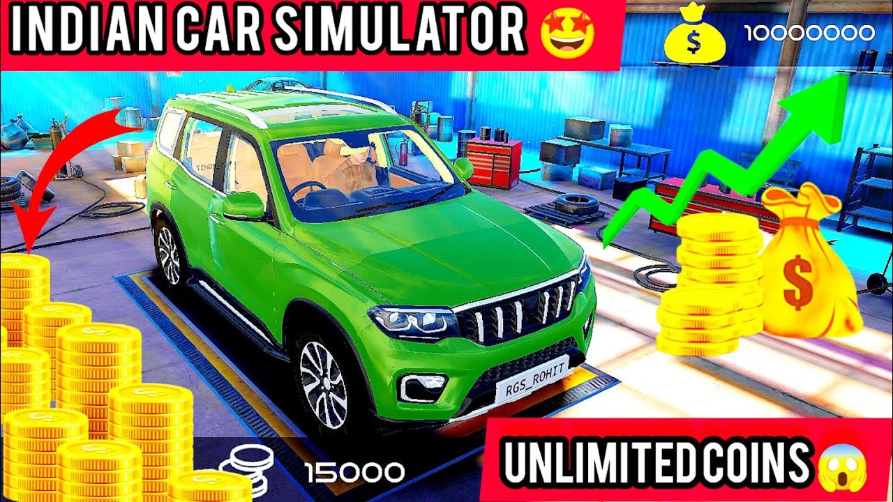 INDIAN CAR SIMULATOR 3D 🤫 UNLIMITED MONEY 😍  Unlimited Money Indian Cars  Simulator 3d 