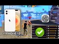 IPhone 12 Free Fire Sensitivity Setting IPhone 12 Free Fire Headshot Setting 