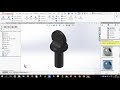 How to design Bracket strainer screw in solidworks