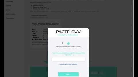 Subscription management in Pactflow