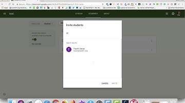 Google Classroom - Invite students with Groups or Contacts
