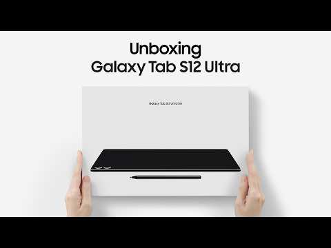 Unboxing do Galaxy Tab S12 Ultra | Samsung
