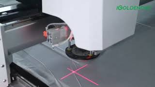 Multi-layer Fabric Cutting Machine with Automatic fabric spreading machine