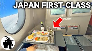 Flying the most luxurious plane in Japan ✈️ I got on a domestic flight of "JAL First Class" 🇯🇵 screenshot 3