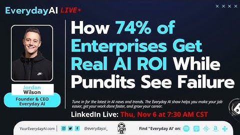 How 74% of Enterprises Get Real AI ROI While Pundits See Failure