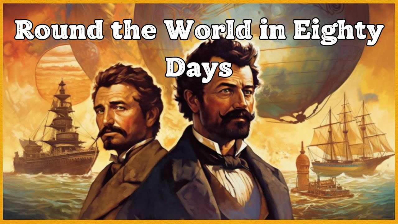 Round the World in Eighty Days By Jules Verne Audiobook | Learn English