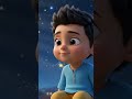 A girl and boy seen moon #nurseryrhymes #balgeet #cartoon #cartoonrhymes #kids #childrensrhymes #ai