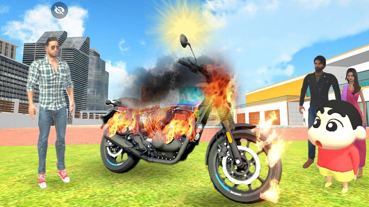 Jack ki Bike Me Aaag Lag Gayi 😱💥 In Indian Theft Auto | New Update 