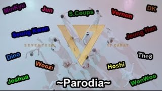 SEVENTEEN Parodia Adore U Debut