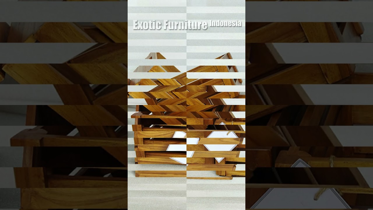 TEAK BASKETS - Vol 2 - Best Baskets - Waterproof Baskets - Teak Solid Wood Baskets