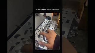 I could watch this engine-building process for hours. Just look how smooth and satisfying it is! 🔥