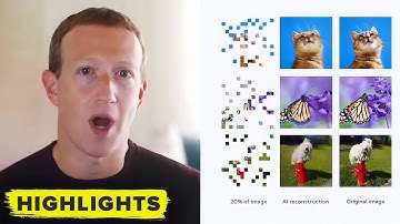 Mark Zuckerberg: AI Learns More Efficiently With Self-Supervised Learning