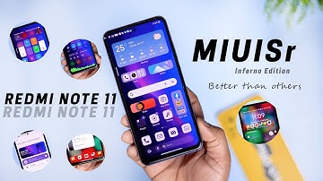MiuiSR Inferno Edition for Redmi Note 11, huge Next Level Customization and Perfect Performance