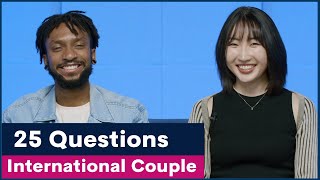 25 English Question for an International Couple Living in Korea | Brandon and Sora