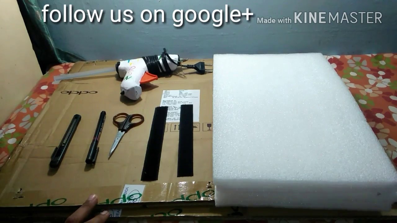 How to make cricket pads in home? YouTube