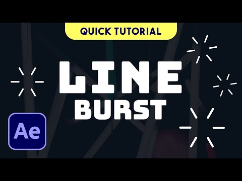 Make Line Explosions in After Effects | Circular Line Burst Effect