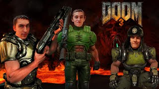 Три Богатыря в деле! Doom 3 #3