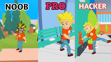 Video Game - NOOB vs PRO vs HACKER - PRANK MASTER 3D ?! / Pewdon