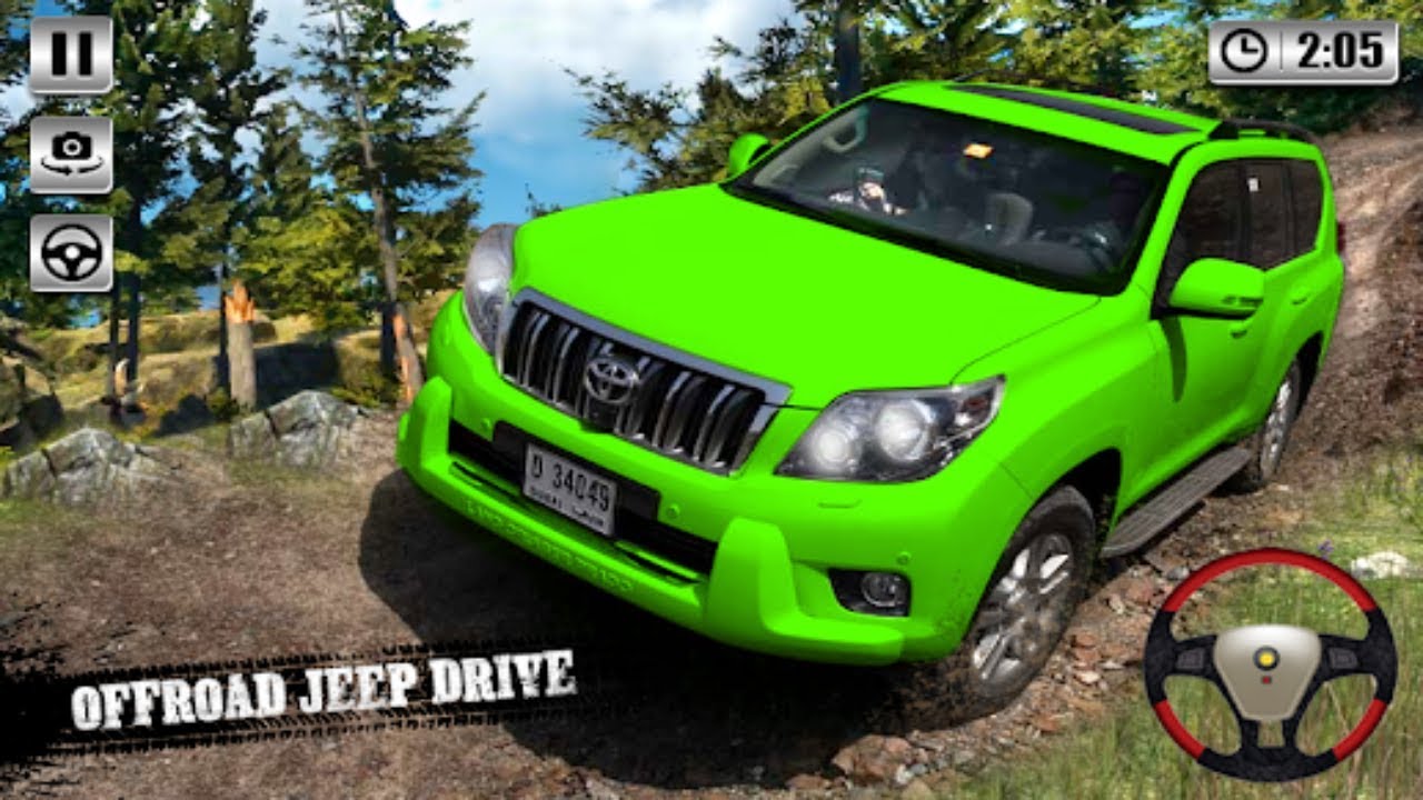 Offroad Jeep Drive | Suv Jeep Rivals Prado Racing | Android GamePlay 