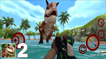 Dinosaur Bloody Island - Dinosaur Hunter Gameplay Walkthrough Part 2