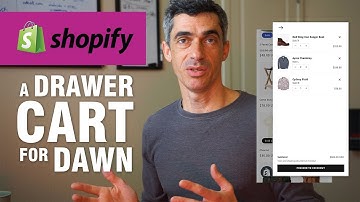 Making a drawer cart for Shopify