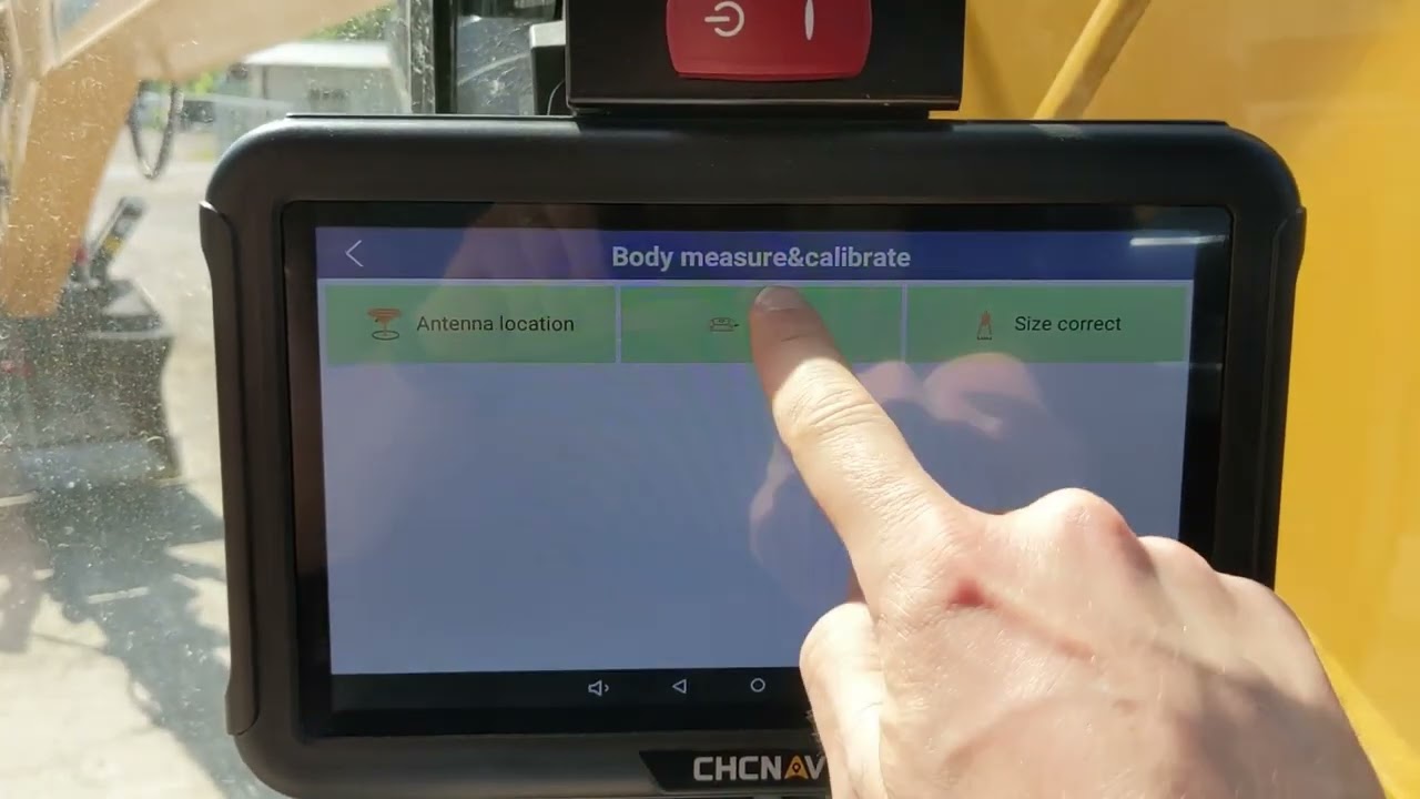 CHCNAV MCNAV TX63 Excavator guidance system installation.