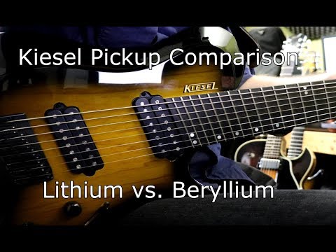 kiesel-pickups-comparison:-lithium-vs.-beryllium