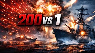 Iran Fired 200 Drones At U.S. Navy Destroyer — The U.S. Turned The Tide