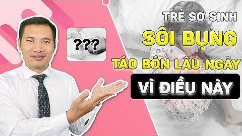 Trẻ 5 tháng bị táo bón có nên thụt không