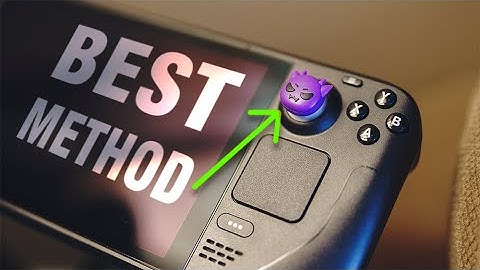 Best method to install Steam Deck Thumb Caps!
