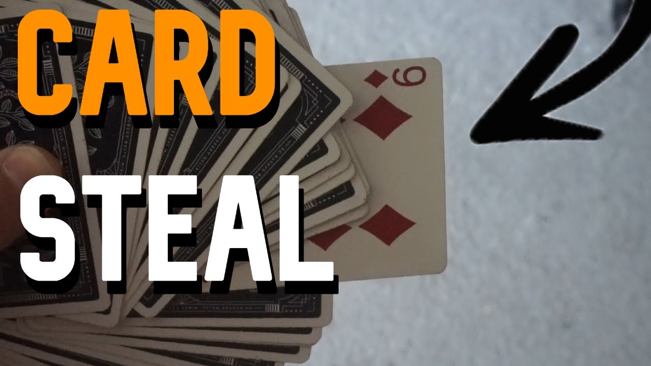 How To Steal A Playing Card -  Beginner Guide To Magic
