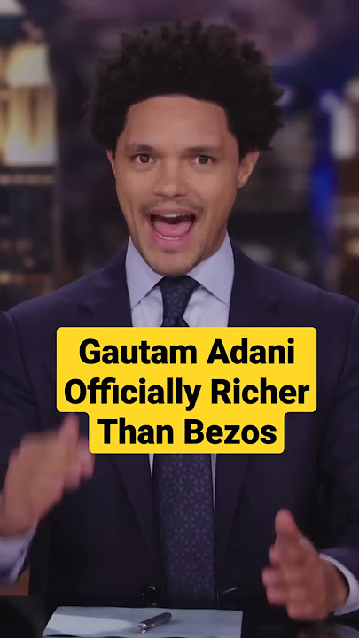 Gautam Adani's parents aren't mad, they're just disappointed. #dailyshow #yts #elonmusk #comedy