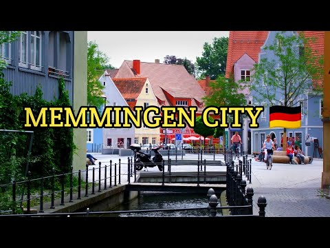 See the amazing city of MEMMINGEN in Germany NOW and in the Future 🇩🇪