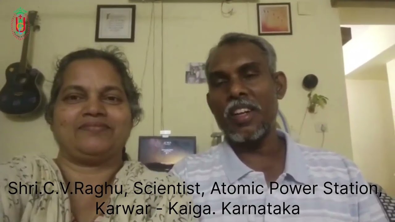 UCGA | C V Raghu, (Scientist) Karnataka | Sunday School old student | Felicitation 05