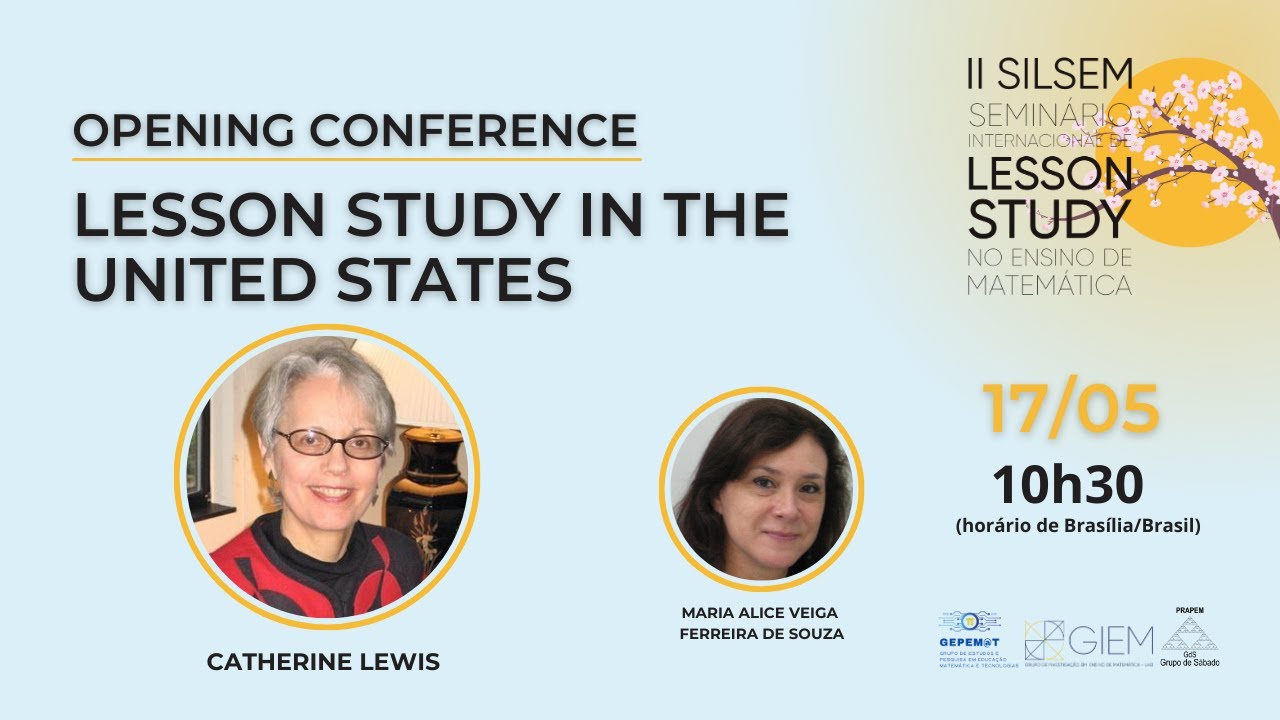 Conference Lesson OPENING CONFERENCE: Lesson Study in the United States (17/05 10H30 ...