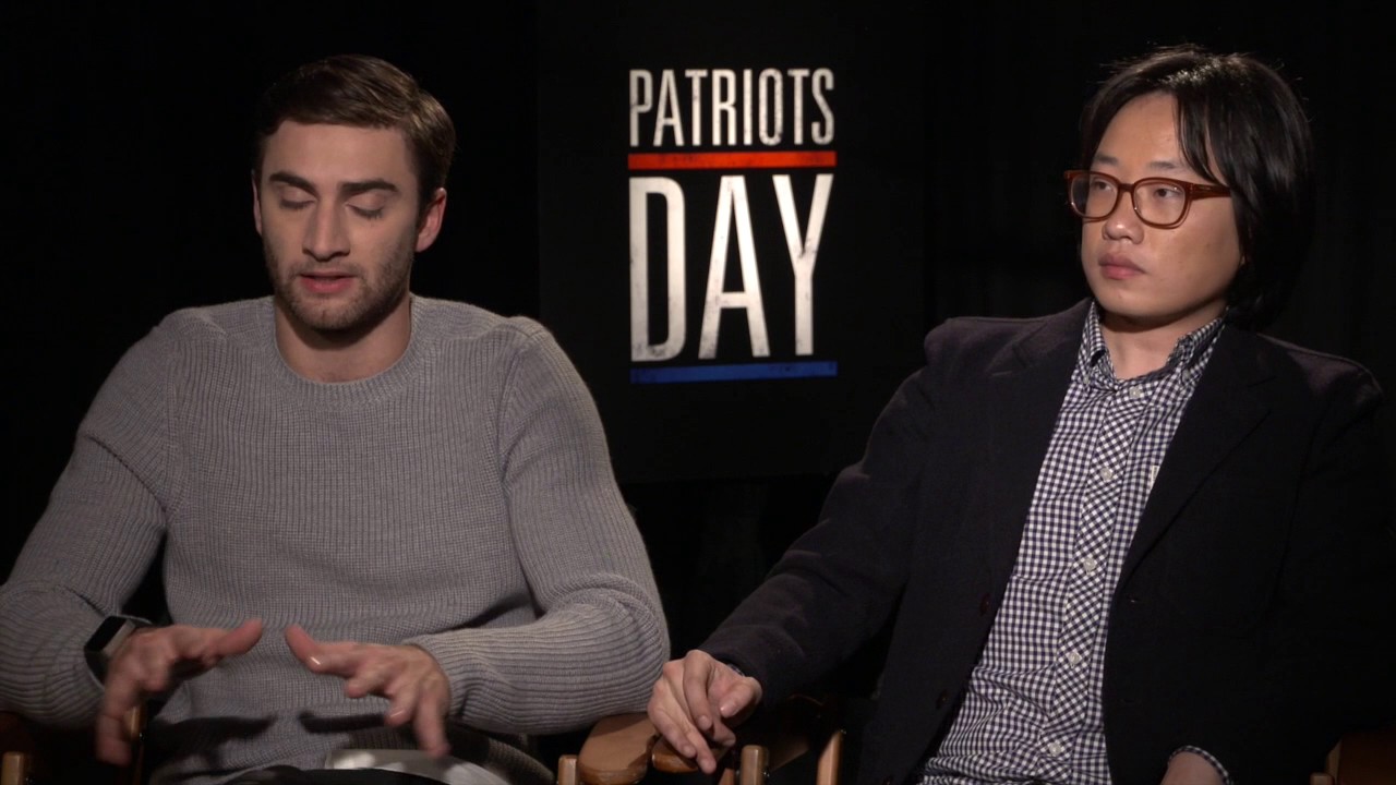 Patriots Day Jimmy O Yang And Themo Melikidze Interview Youtube