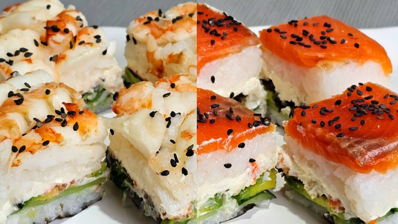 Torta de Sushi | La receta de sushis 