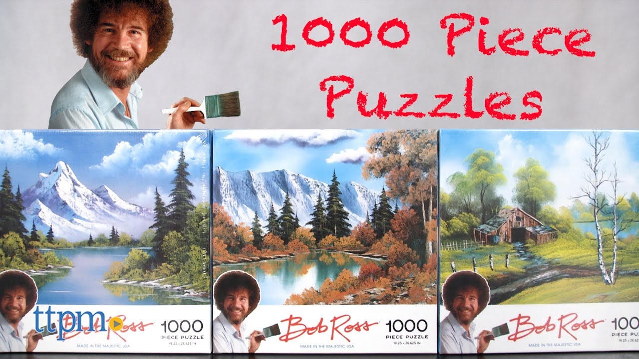 Puzzle Bob Ross: Reflections, 1 000 pieces